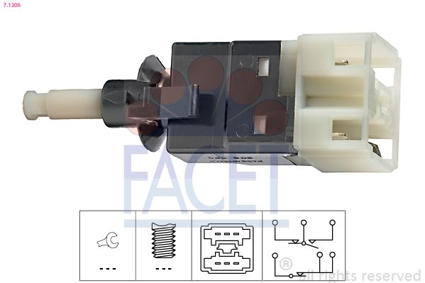 FACET 7.1206 Stop Light Switch