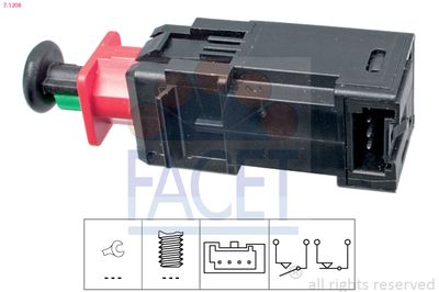 Stop Light Switch FACET 7.1208