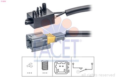 Switch, clutch control (cruise control) FACET 7.1210