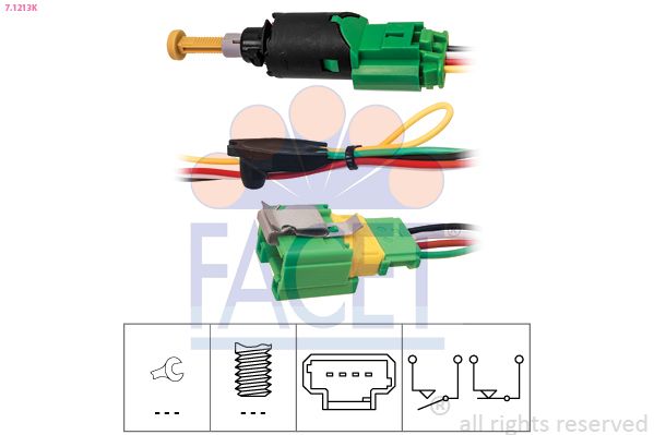 FACET 7.1213K Stop Light Switch
