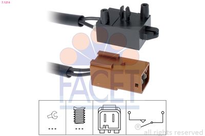 Switch, clutch control (cruise control) FACET 7.1214