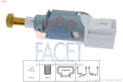 Stop Light Switch FACET 7.1225