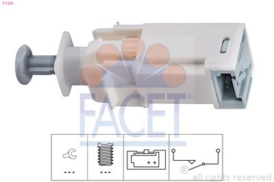 Switch, clutch control (cruise control) FACET 7.1226