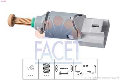Stop Light Switch FACET 7.1227