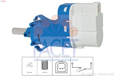 Stop Light Switch FACET 7.1237