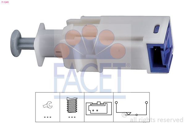FACET 7.1241 Switch, clutch control (cruise control)