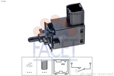 Switch, clutch control (cruise control) FACET 7.1242