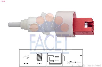 Switch, clutch control (cruise control) FACET 7.1248