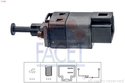 Stop Light Switch FACET 7.1251