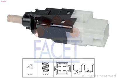 Stop Light Switch FACET 7.1252