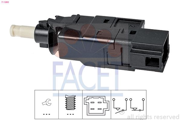 FACET 7.1260 Stop Light Switch