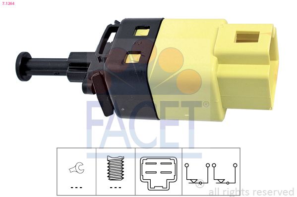 FACET 7.1264 Stop Light Switch