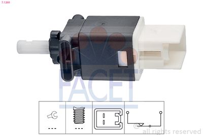 Stop Light Switch FACET 7.1269