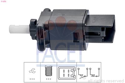 Stop Light Switch FACET 7.1272