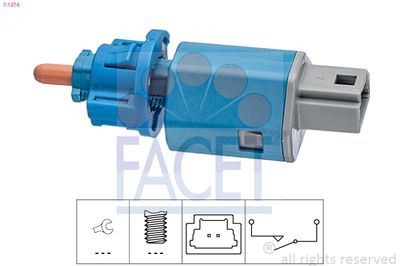 Stop Light Switch FACET 7.1274