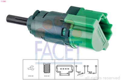 Stop Light Switch FACET 7.1283