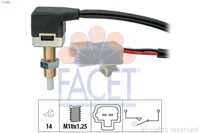 Switch, clutch control (cruise control) FACET 7.1289