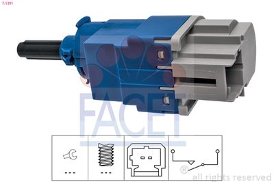 Switch, clutch control (cruise control) FACET 7.1291