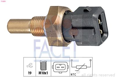 Sensor, oil temperature FACET 7.3255