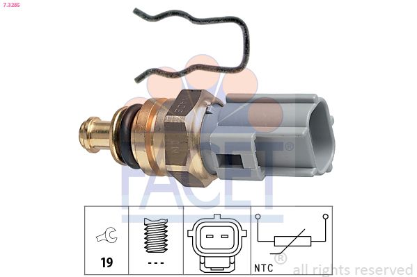 FACET 7.3285 Sensor, coolant temperature