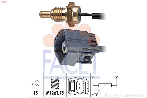 FACET 7.3295 Sensor, coolant temperature