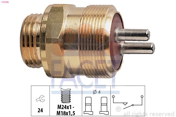 FACET 7.6128 Switch, reverse light