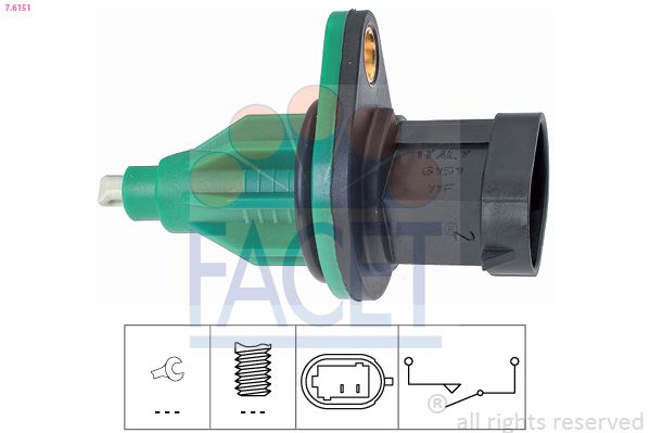 FACET 7.6151 Switch, reverse light