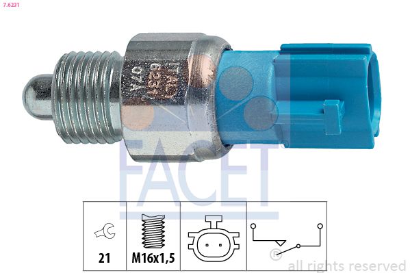 FACET 7.6231 Switch, reverse light