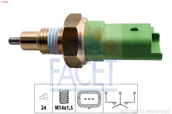 FACET 7.6245 Switch, reverse light