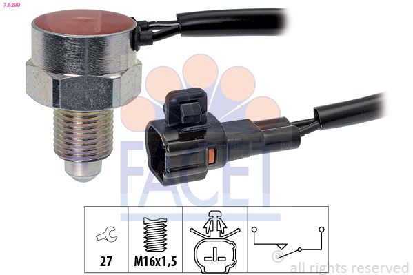 FACET 7.6299 Switch, reverse light