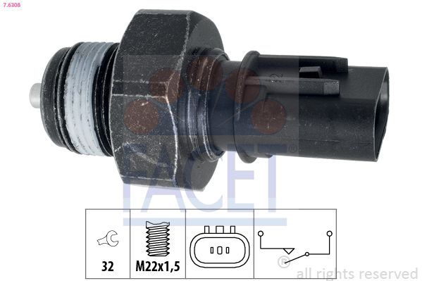 FACET 7.6308 Switch, reverse light