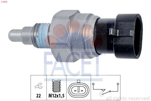 FACET 7.6323 Switch, reverse light