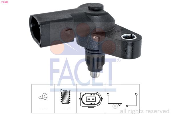 FACET 7.6339 Switch, reverse light