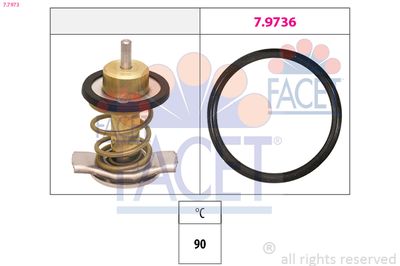 Thermostat, coolant FACET 7.7973
