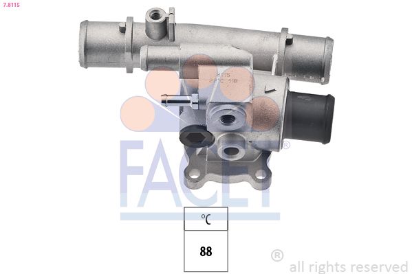 FACET 7.8115 Thermostat, coolant