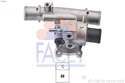 Thermostat, coolant FACET 7.8115