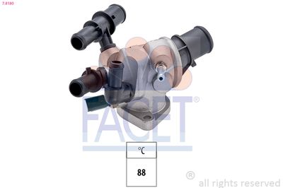 Thermostat, coolant FACET 7.8180