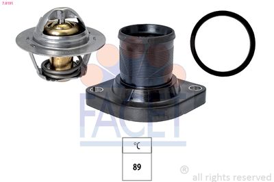 Thermostat, coolant FACET 7.8191