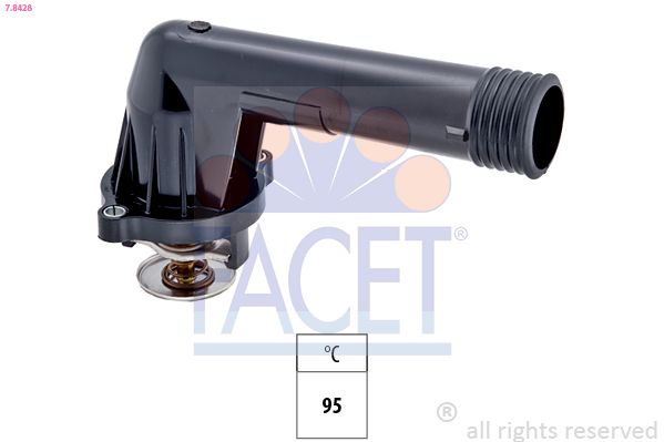 FACET 7.8428 Thermostat, coolant