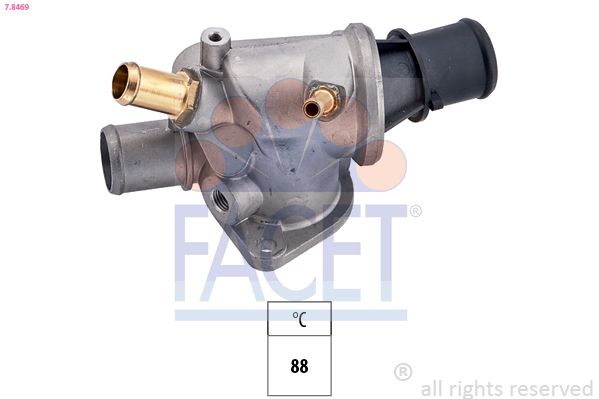FACET 7.8469 Thermostat, coolant