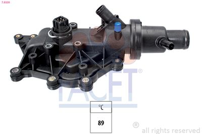 Thermostat, coolant FACET 7.8509