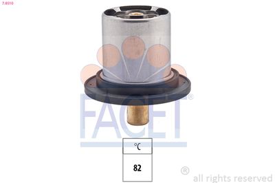 Thermostat, coolant FACET 7.8510