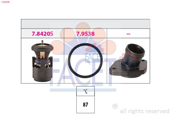 FACET 7.8559K Thermostat, coolant