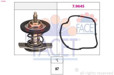 Thermostat, coolant FACET 7.8595