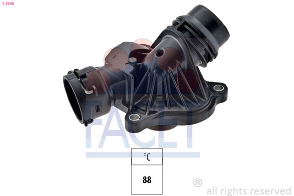 FACET 7.8636 Thermostat, coolant