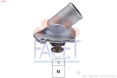 Thermostat, coolant FACET 7.8653