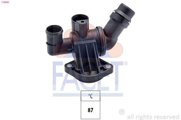 FACET 7.8668 Thermostat, coolant