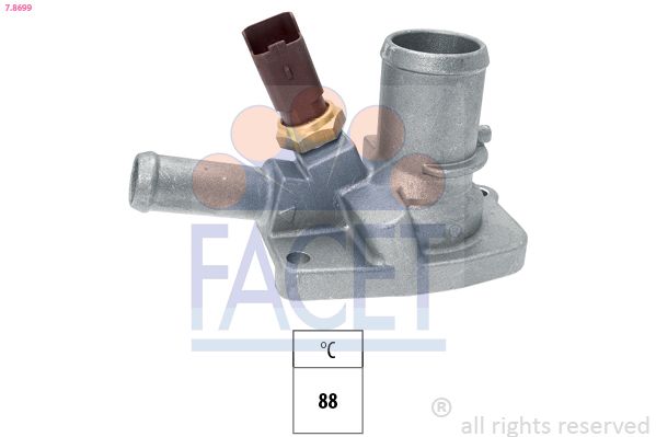 FACET 7.8699 Thermostat, coolant