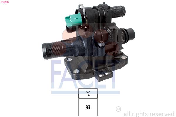 FACET 7.8708 Thermostat, coolant