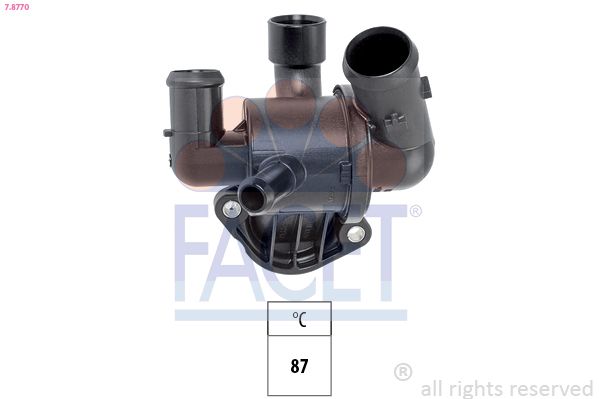 FACET 7.8770 Thermostat, coolant